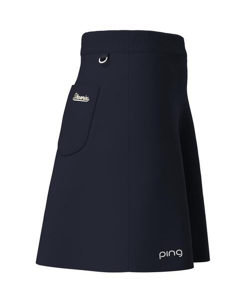 PING（ピン） スカート 「PING APPAREL」サイドプリーツバイカラー