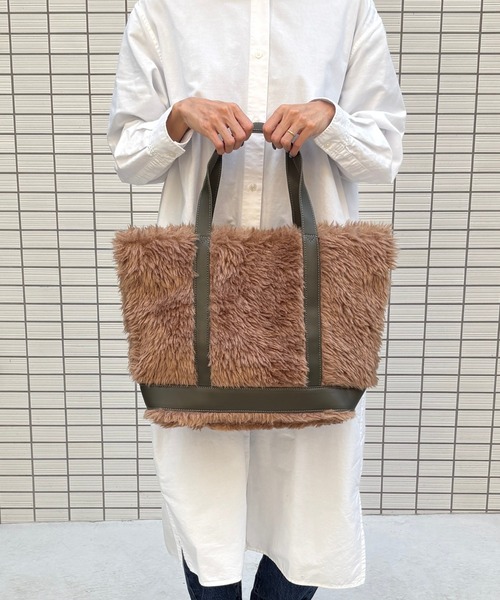 Tomieco（トミエコ） ショルダーバッグ バッグ プードルファー トート