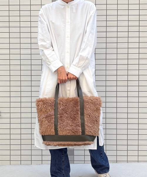 Tomieco（トミエコ） ショルダーバッグ バッグ プードルファー トート 