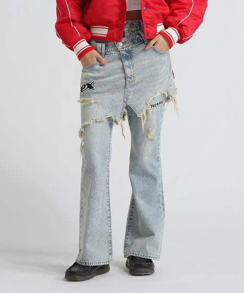 MOUSSY（マウジー） ジーンズ デニム デニムパンツ 「AVIREX×MOUSSY