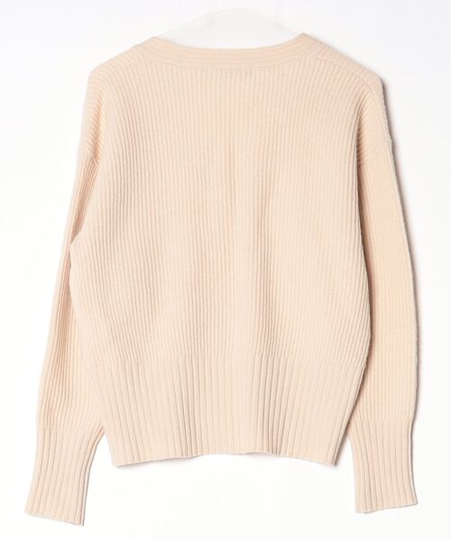 「URBAN RESEARCH」 ニットカーディガン FREE ベージュ レディース_画像2