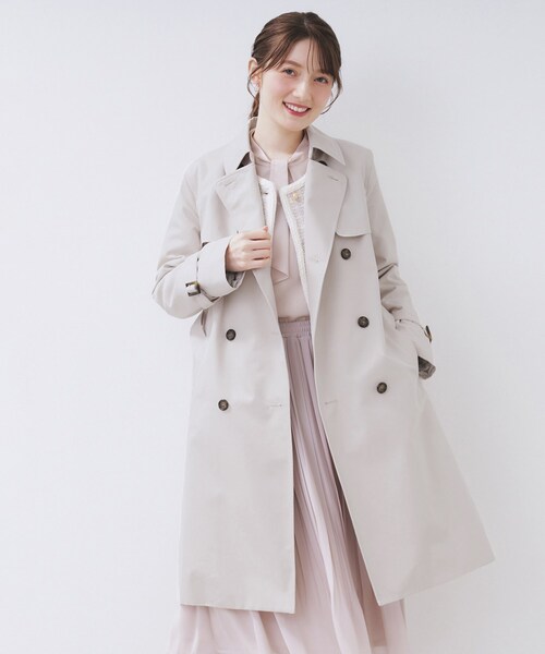 index（インデックス） トレンチコート コート 撥水トレンチコート