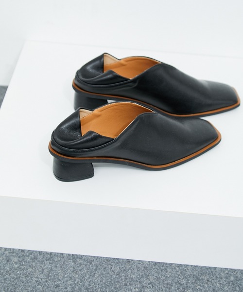 「LE CERCLE par rope'」 シューズ 25.0cm ブラック レディース_画像3