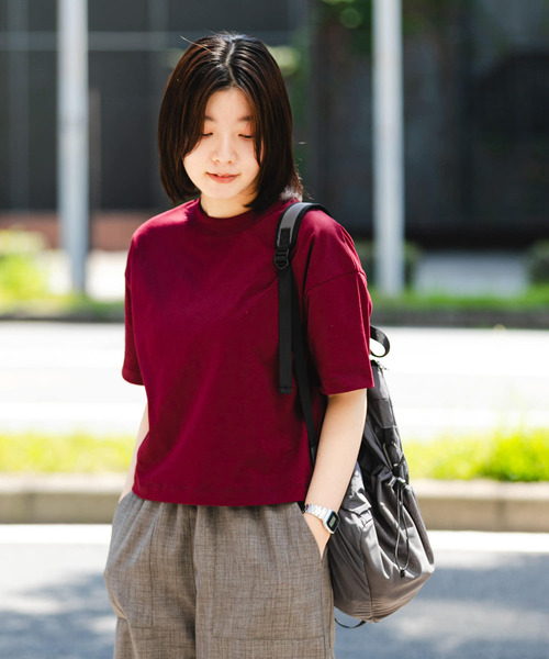 「EKAL」 半袖Tシャツ FREE ホワイト レディース_画像5