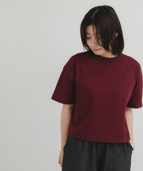 「EKAL」 半袖Tシャツ FREE ホワイト レディース_画像7