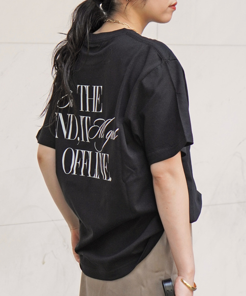 「AP STUDIO」 半袖Tシャツ FREE ホワイト レディースの画像