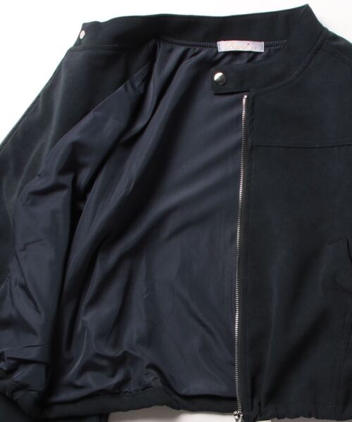 「BANICO」 ブルゾン MEDIUM ネイビー レディース_画像3