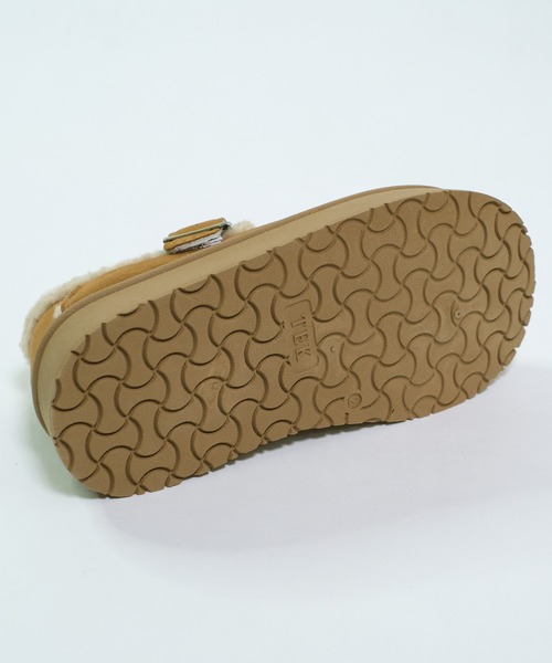 shopnikoniko（ショップにこにこ） スリッポン フェイクムートン