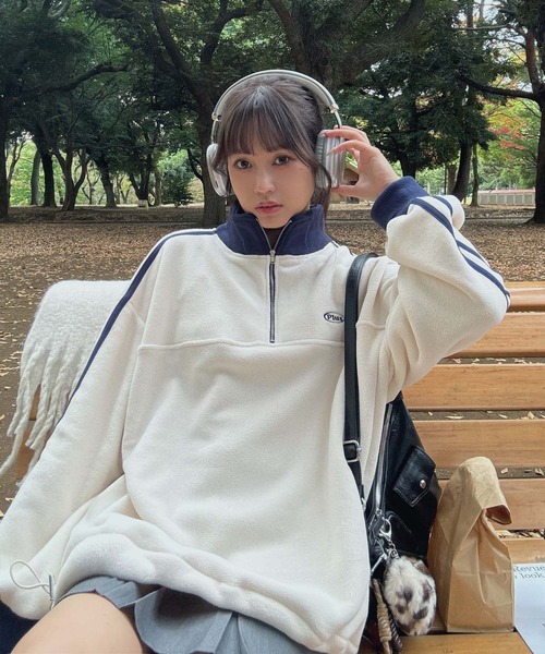 AS KNOW AS（アズノゥアズ） トレーナー スウェットワンポイント