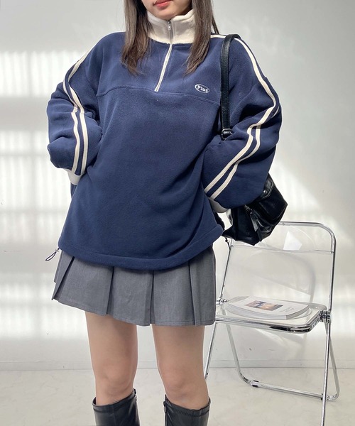 AS KNOW AS（アズノゥアズ） トレーナー スウェットワンポイント