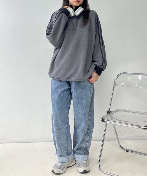 AS KNOW AS（アズノゥアズ） トレーナー スウェットワンポイント