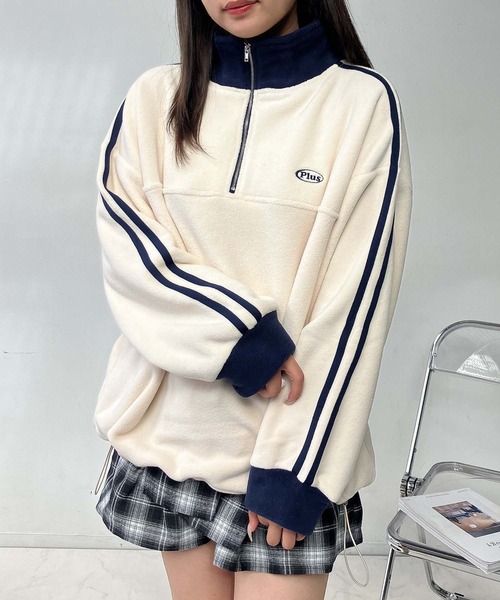 AS KNOW AS（アズノゥアズ） トレーナー スウェットワンポイント