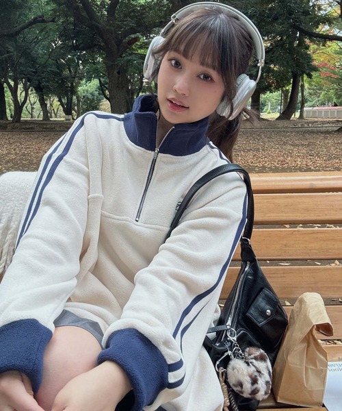 AS KNOW AS（アズノゥアズ） トレーナー スウェットワンポイント