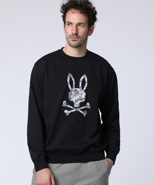 Psycho Bunny（サイコバニー） tシャツ ヒートカット迷彩ロゴ ロング