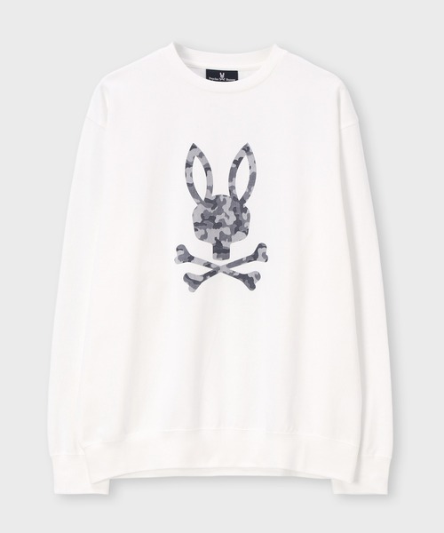 Psycho Bunny（サイコバニー） tシャツ ヒートカット迷彩ロゴ ロング
