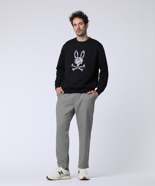 Psycho Bunny（サイコバニー） tシャツ ヒートカット迷彩ロゴ ロング