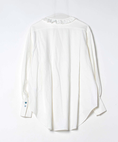 「Yori」 長袖ブラウス FREE ホワイト レディース_画像2