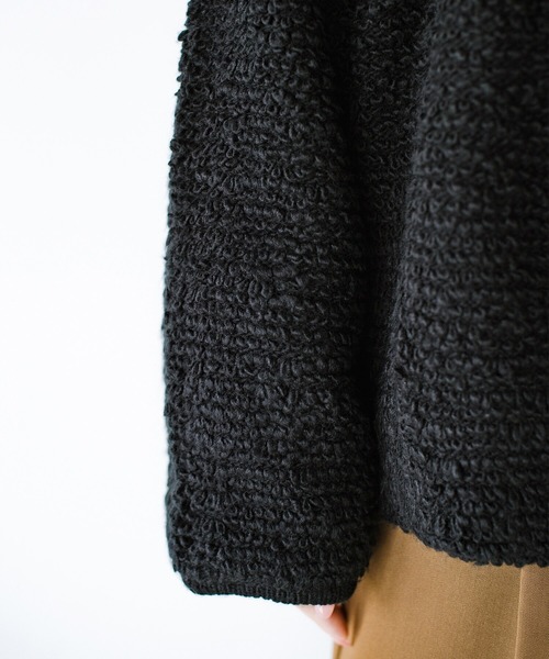 「haco!」 ノーカラージャケット MEDIUM ブラック レディース_画像3