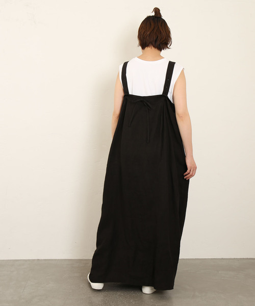 「JOURNAL STANDARD LUXE」 サロペットスカート FREE ブラック レディース_画像4