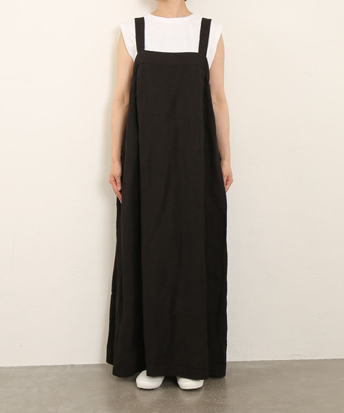 「JOURNAL STANDARD LUXE」 サロペットスカート FREE ブラック レディース_画像8