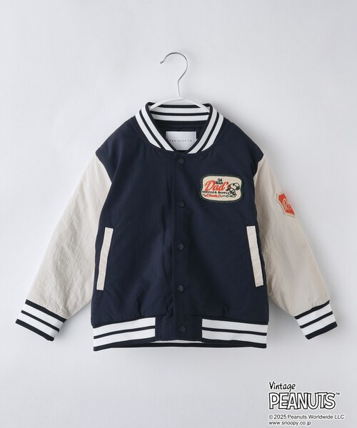 THE SHOP TK スタジャン アウター 「110-160」PEANUTS / ピーナッツ 刺