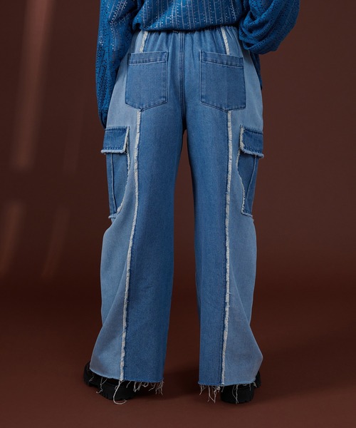 「ONCILY」 デニムパンツ SMALL ブルー メンズ_画像6