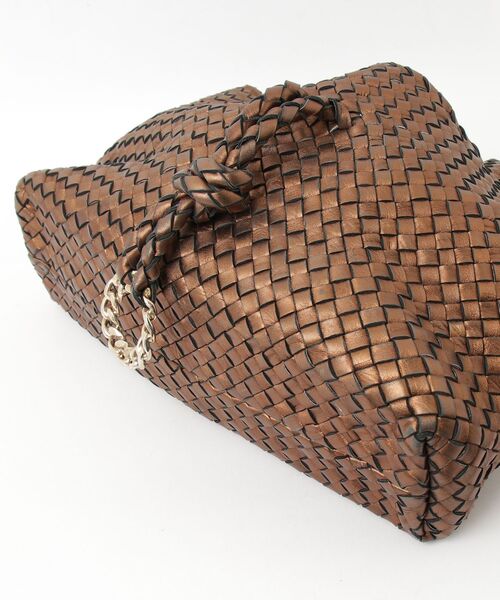 「falorni」 ハンドバッグ - ブラウン メンズ_画像3