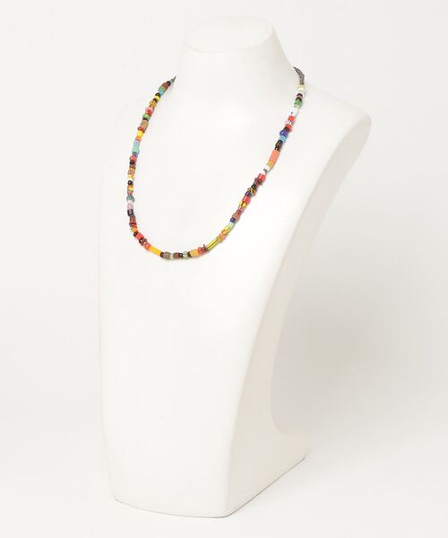 「FREAK'S STORE」 ネックレス ONE SIZE レッド メンズ_画像2