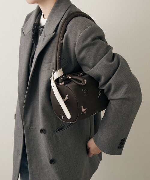 russet（ラシット） ボストンバッグ WOODLANDER ミニボストンバッグ