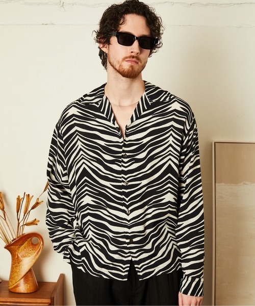 Schott N.Y.C（ショット） シャツ Schott/ショット/ZEBRA RAYON SHIRT