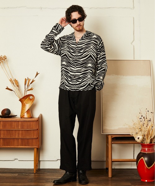 Schott N.Y.C（ショット） シャツ Schott/ショット/ZEBRA RAYON SHIRT