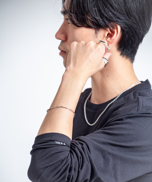 ブレスレット 「TOMWOOD(トムウッド)」Box Bracelet シルバーブレスレット ユニセックス レディース メンズの画像