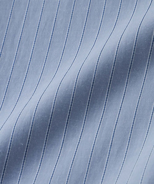 [NANO universe] длинный рукав блуза FREE голубой женский 