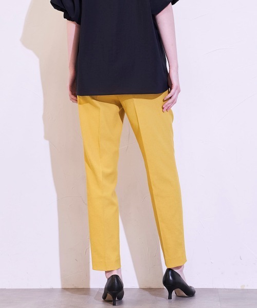 「la.f…」 スラックス 7号 ホワイト レディース_画像7