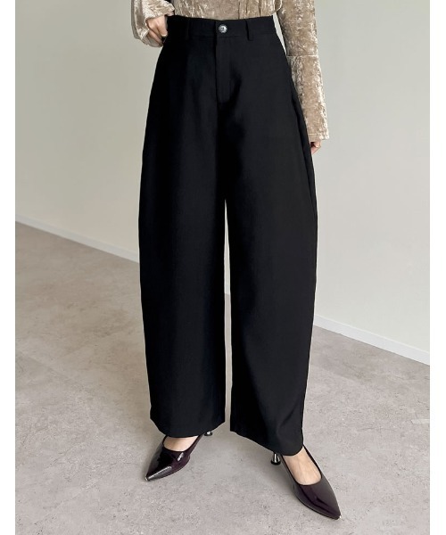 「Re:EDIT」 パンツ X-LARGE モカ レディース_画像2