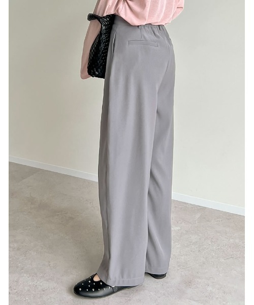 「Re:EDIT」 パンツ X-LARGE モカ レディース_画像4