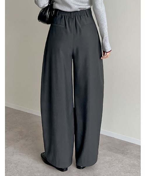 「Re:EDIT」 パンツ X-LARGE モカ レディース_画像9