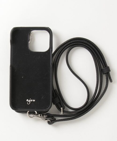 ajew（エジュー） モバイルケース・カバー - ブラック レディース