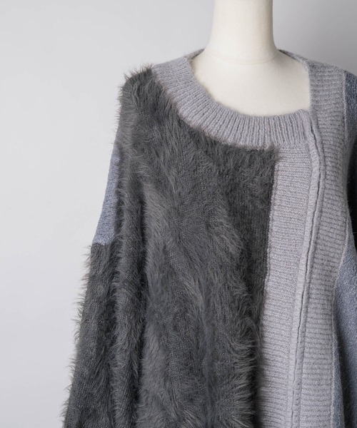 「LA BELLE ETUDE」 ニットカーディガン FREE ブラック レディース_画像7