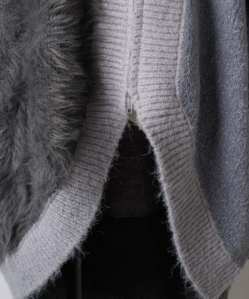 「LA BELLE ETUDE」 ニットカーディガン FREE ブラック レディース_画像8