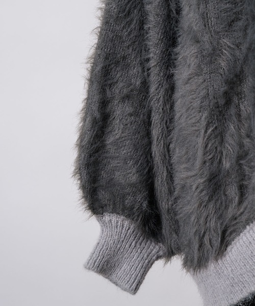 「LA BELLE ETUDE」 ニットカーディガン FREE ブラック レディース_画像9