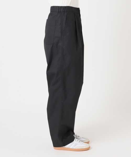 パンツ 「新色 / 追加」コットンイージータックバレルパンツ レディースの画像