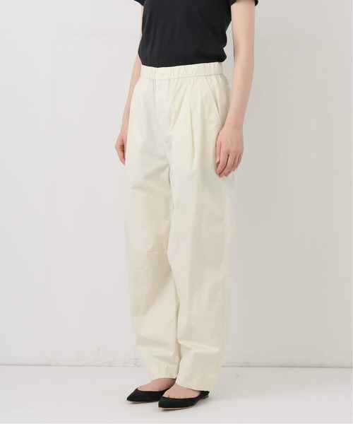 パンツ 「新色 / 追加」コットンイージータックバレルパンツ レディースの画像