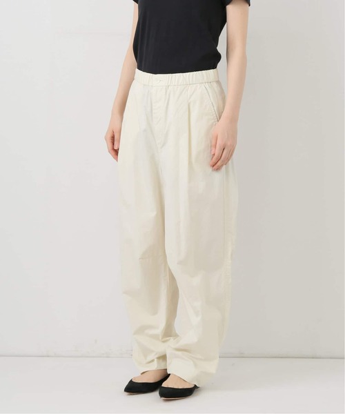 パンツ 「新色 / 追加」コットンイージータックバレルパンツ レディースの画像