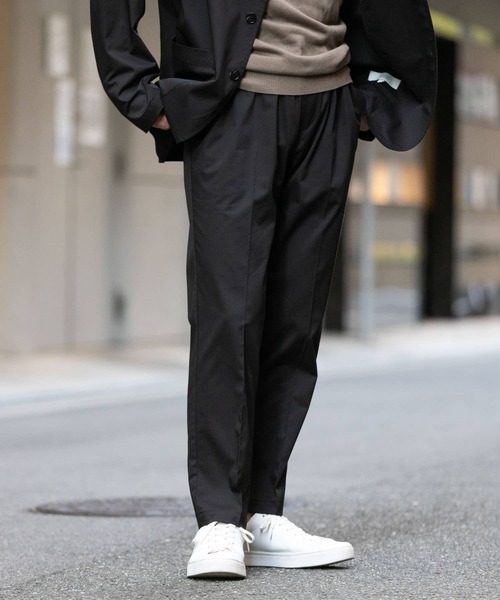 「URBAN RESEARCH ROSSO MEN」 スラックス MEDIUM ブラック メンズ_画像2