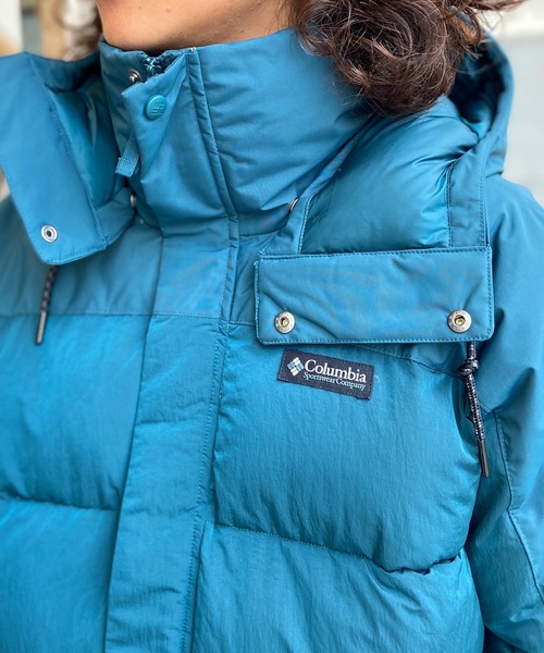 「Columbia」 ナイロンブルゾン L グリーン レディースの画像