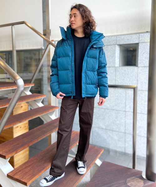 「Columbia」 ナイロンブルゾン L グリーン レディースの画像