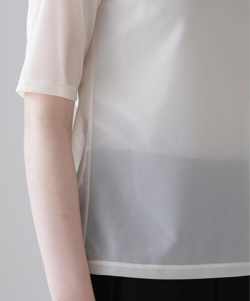 tシャツ 入学式 入園式 卒業式 トリコットオーガンジー レディースの画像