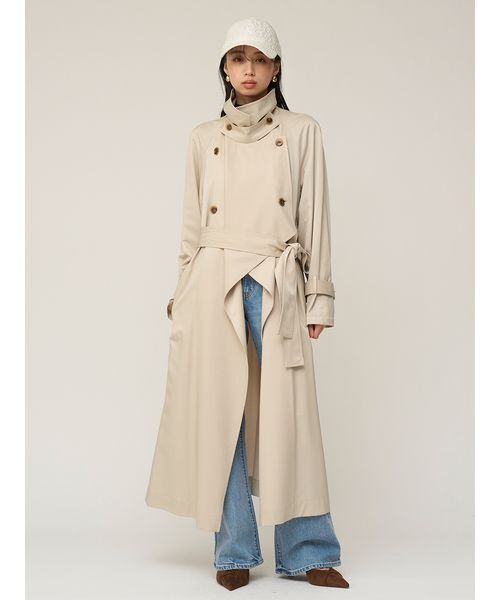 SNIDEL（スナイデル） トレンチコート コート Sustainableストール