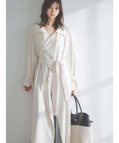 スナイデル コート SNIDEL（スナイデル） トレンチコート コート Sustainableストール